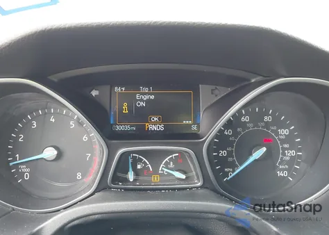 2015 Ford Focus Se from USA, damaged, VIN 1FADP3F2XFL323587